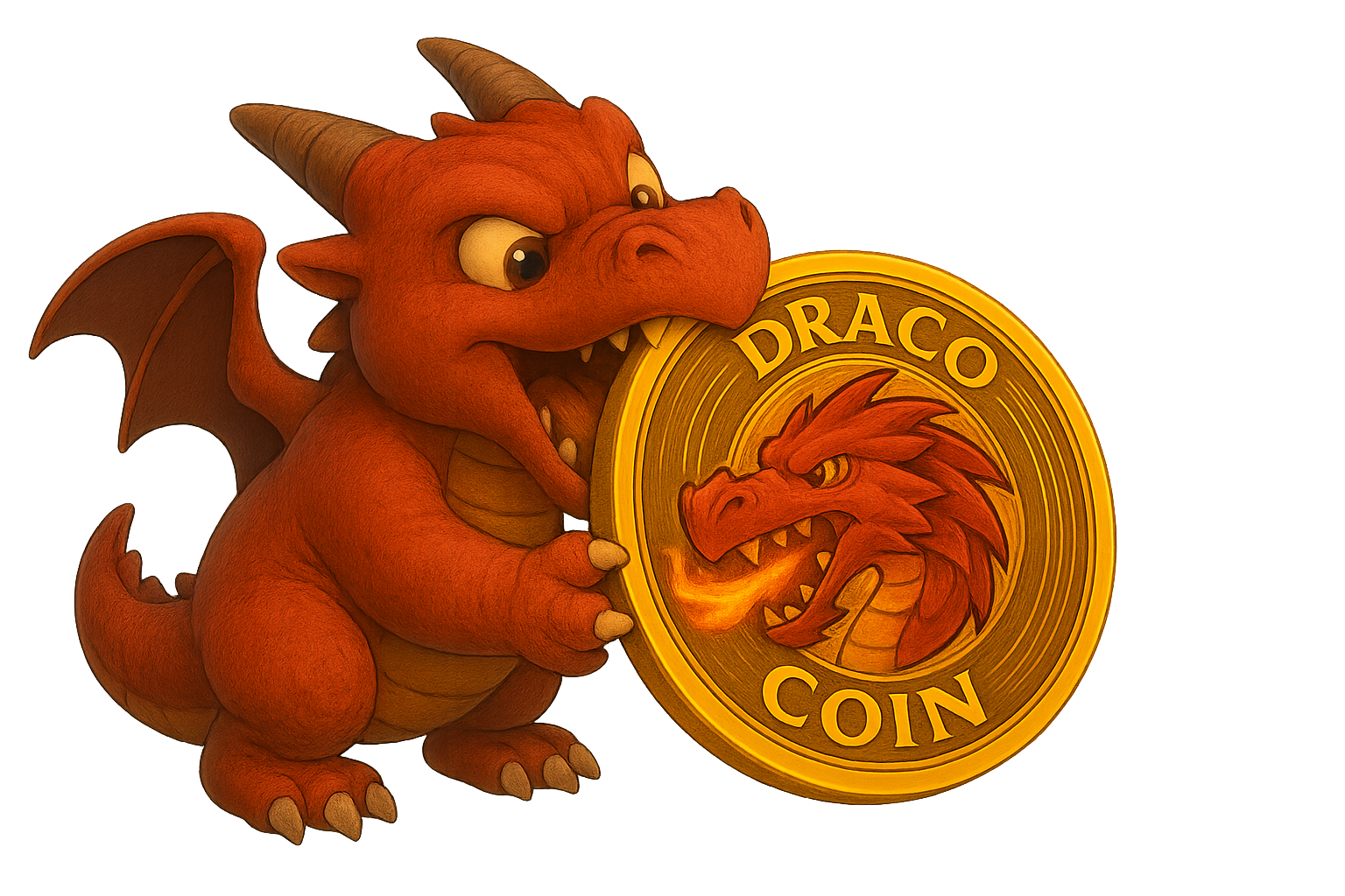 Dragon Coin Background